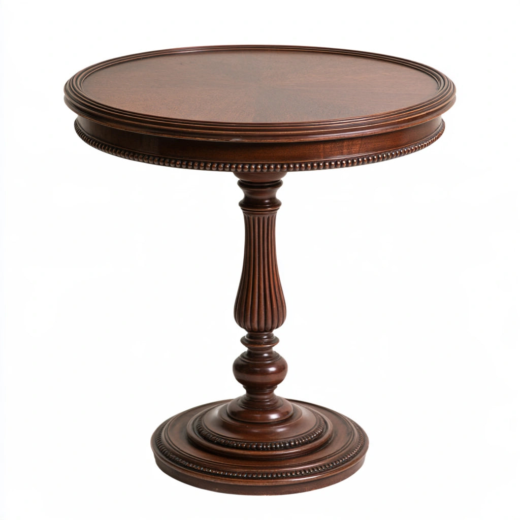 Table d'appoint aux lignes épurées, coloris gris
